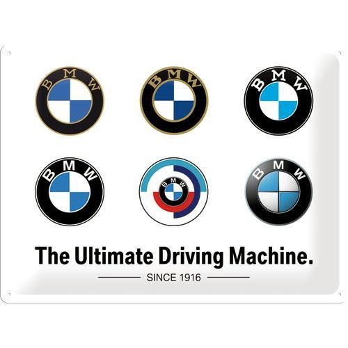 23296 Plakat 30x40 BMW Logo Evolution