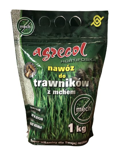 Agrecol nawóz trawniki porośnięte mchem hortifoska 1000g