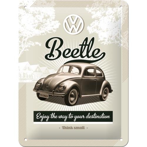 26129 Plakat 15 x 20cm VW Retro Beetle