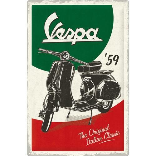 24014 Plakat 40x60 Vespa The Italian Cla
