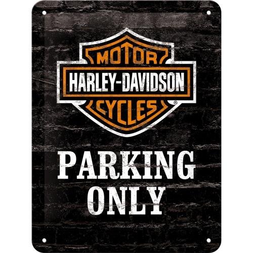 Postershop Metalowa tabliczka Harley Davidson Parking Only # z wartością produktów powyżej 89zł!