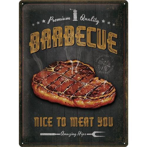 23292 Plakat 30x40 Barbecue Nice to Meet