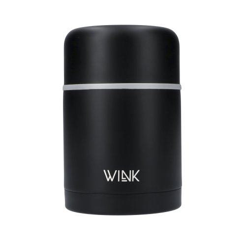 Termos na jedzenie BLACK - 600ml - WINK Bottle