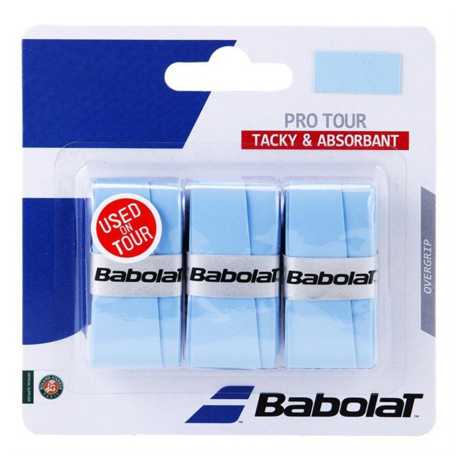 Babolat Pro Tour -częściowy over Grip, niebieski, One Size 653037