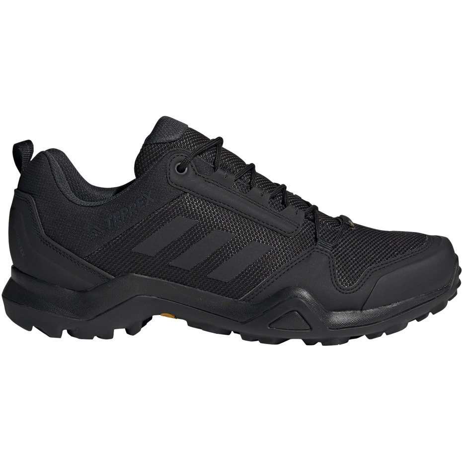 męskie buty trekkingowe adidas w kolorze czarnym, rozmiar 6,5