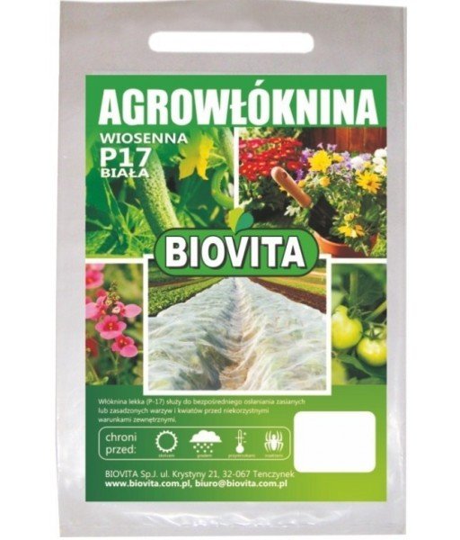 Biovita Agrowłóknina P-17 biała 3.2x20