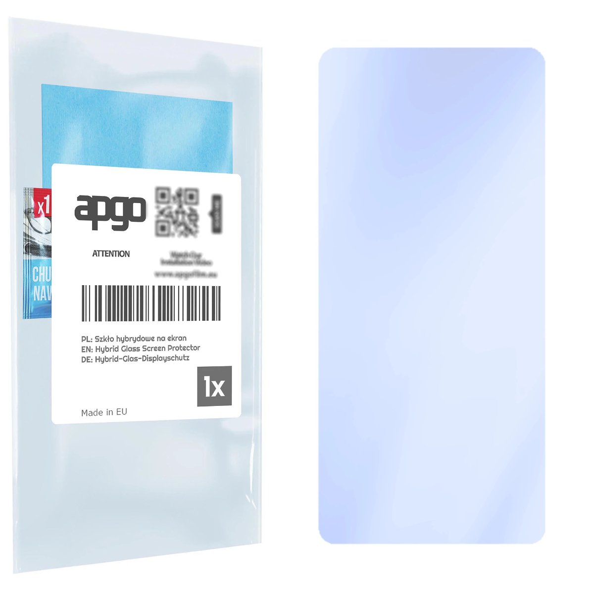Szkło ochronne na ekran Hybrydowe 9H zamiennik hartowanego do Xiaomi Mi 9T - apgo PRO Flexible Hybrid Glass nie pękające