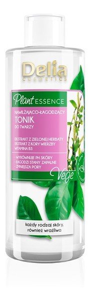 Delia PLANT ESSENCE NAWILŻAJĄCO-ŁAGODZĄCY TONIK DO TWARZY 200ML