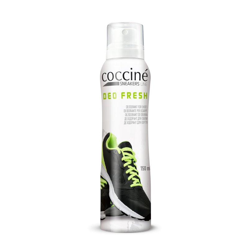 COCCINE dezodorant obuwia aktywne srebro Coccine Deo Fresh odświeżacz spray do butów sportowych zapachowy