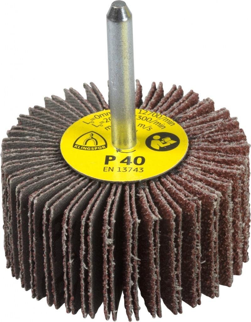 ŚCIERNICA TRZPIENIOWA LISTKOWA 20x15x6 gr.   40 KM 613 KLINGSPOR