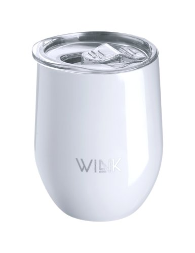 Kubek termiczny TUMBLER WHITE - 350 ml - WINK Bottle