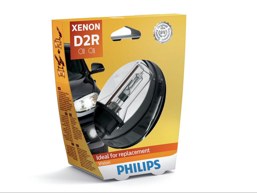 Philips 85126 VIS1 Xenon Vision D2R, 1-ER Blister 85126VIS1