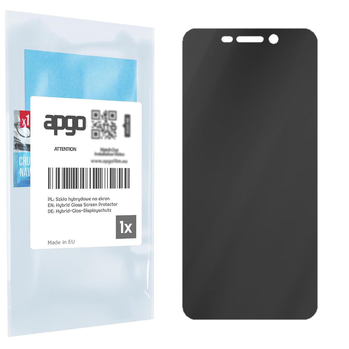 Filtr prywatyzujący Privacy 7H do Ulefone Armor X5 Pro - apgo Flexible Glass niepękający