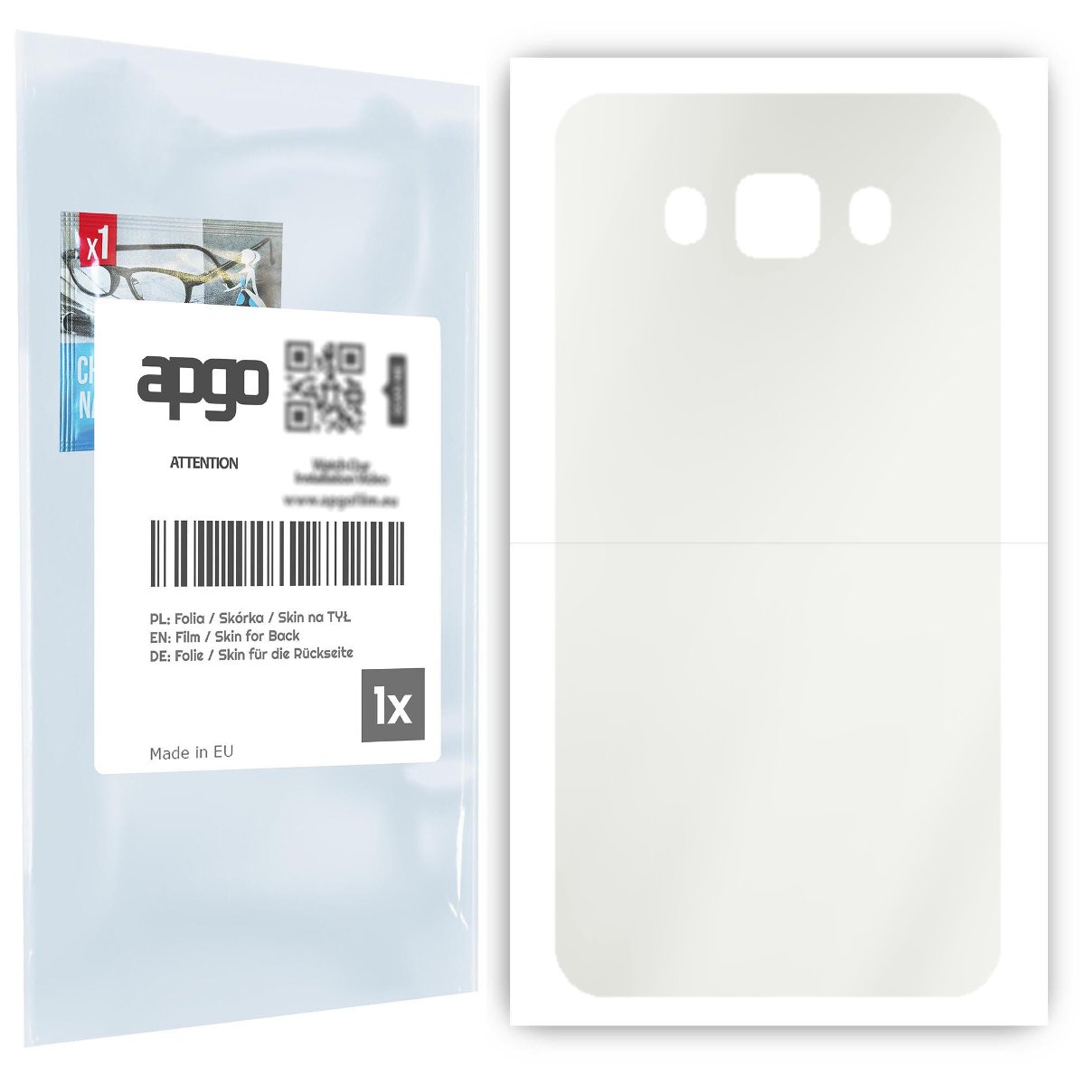 Folia hydrożelowa naklejka MATOWA na TYŁ do Samsung Galaxy J7 (2016) - apgo hydrogel MATTE