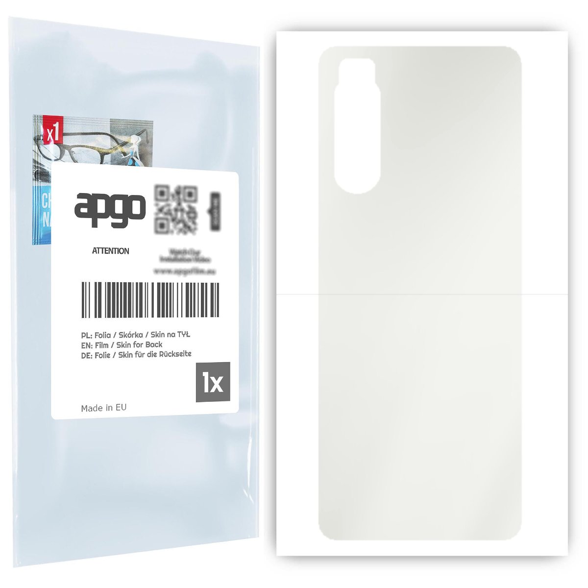 Folia hydrożelowa naklejka MATOWA na TYŁ do Sony Xperia 5 II - apgo hydrogel MATTE