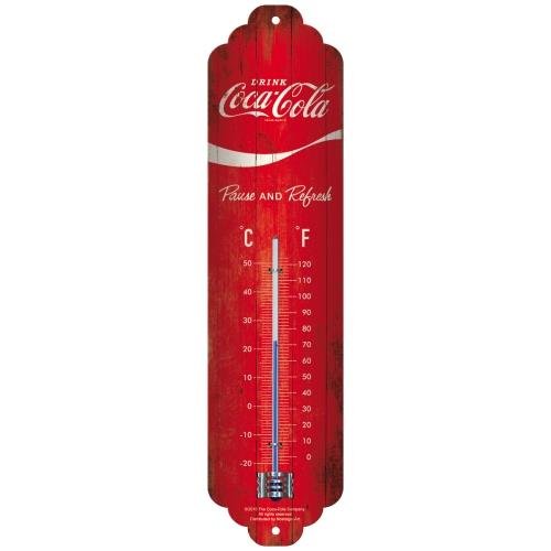 Termometr Coca-Cola - Logo Red Wav