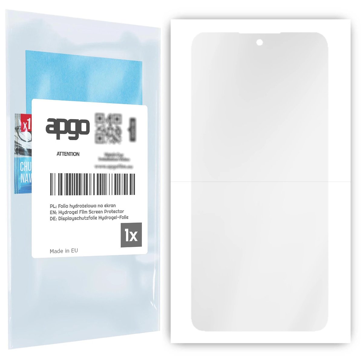 Folia ochronna hydrożelowa na ekran do Xiaomi Redmi Note 10 Pro Max -  na cały ekran apgo Hydrogel TPU 5D Full Glue
