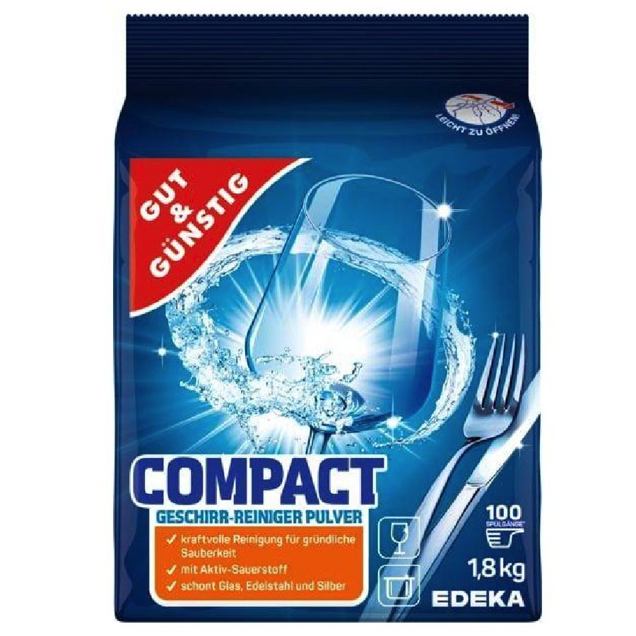 Edeka Gut&Gunstig 1,8kg proszek do zmywarek