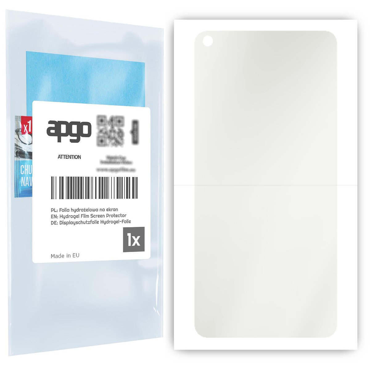 Folia ochronna hydrożelowa MATOWA na ekran do Umidigi F2 -  na cały ekran apgo Hydrogel Matte 5D Full Glue