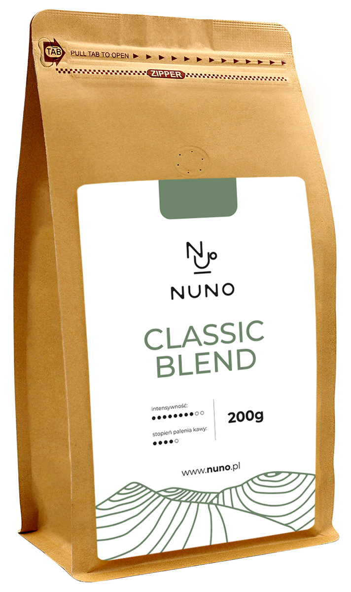 KAWA ZIARNISTA NUNO CLASSIC BLEND 200G