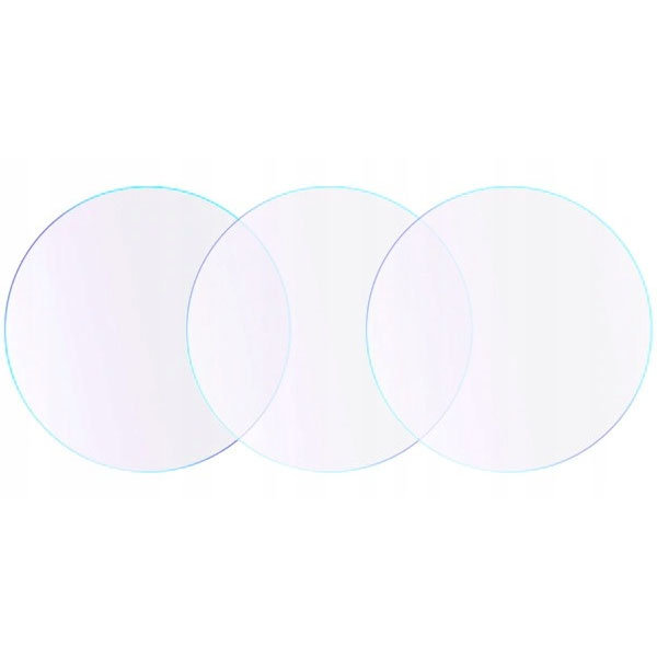 3x Szkło Hybrydowe 7H do Xiaomi Watch Color - apgo Smartwatch Protection Ochrona na ekran smartwatcha