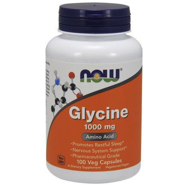 Now Foods Glicyna 1000 mg (100 kap) 174F-6474F