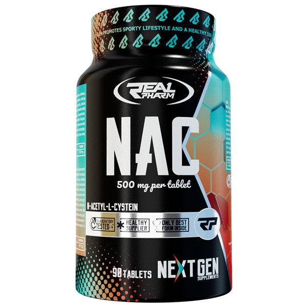 Real Pharm NAC 500g 90tabs