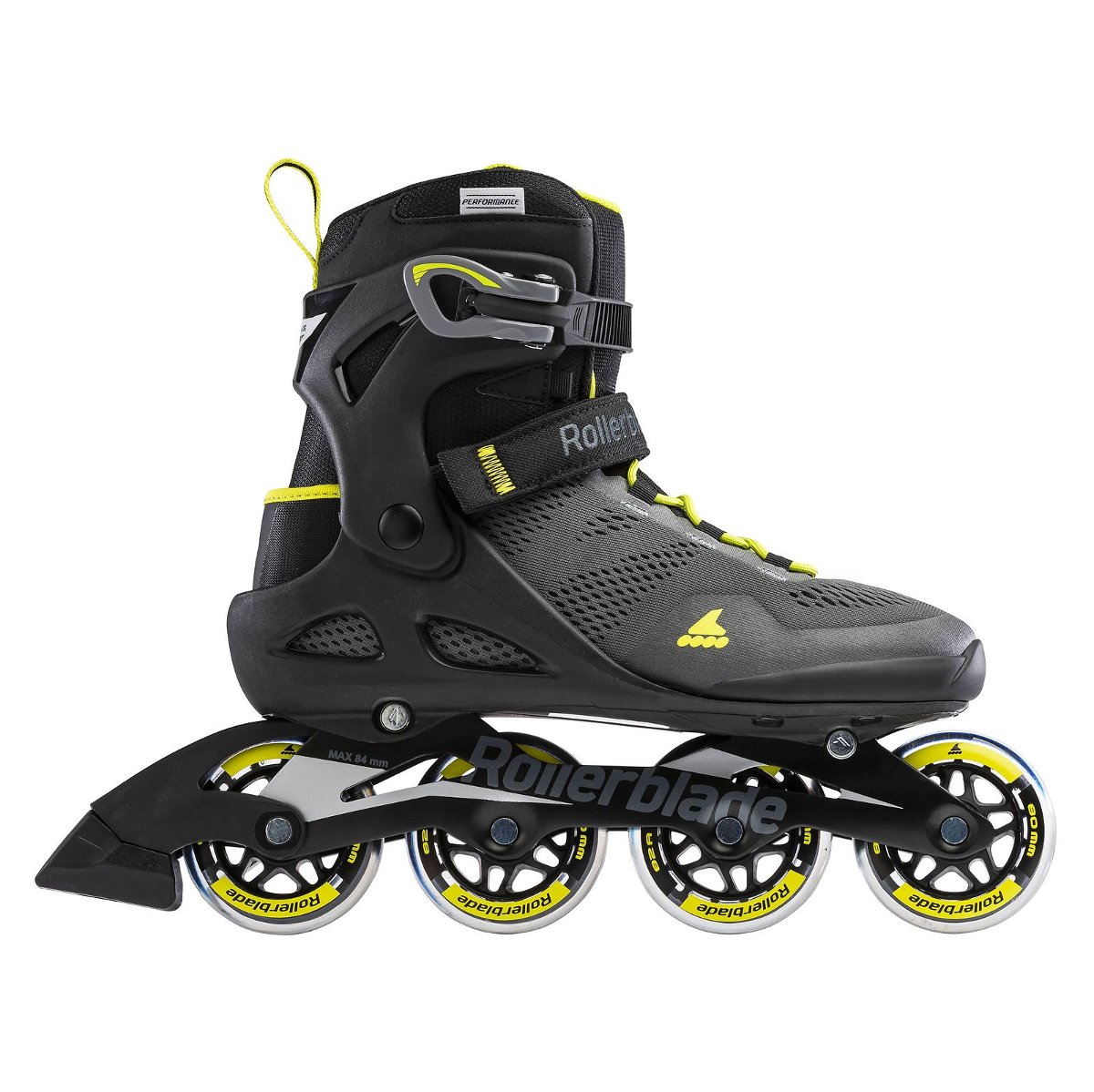 Rollerblade, Łyżworolki męskie, Macroblade 80M 071006001A1 r. 42.5, żółto-czarne