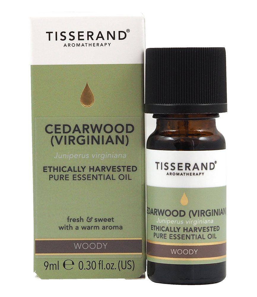 Tisserand Cedarwood (Virginian) Ethically Harvested - Olejek z Drzewa Cedrowego (9 ml)