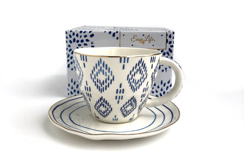 Elegance Filiżanka ze spodkiem w pudełku