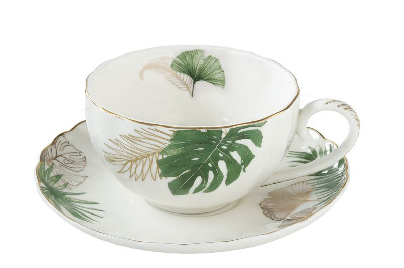 Exotique Filiżanka  + spodek w pudełku.