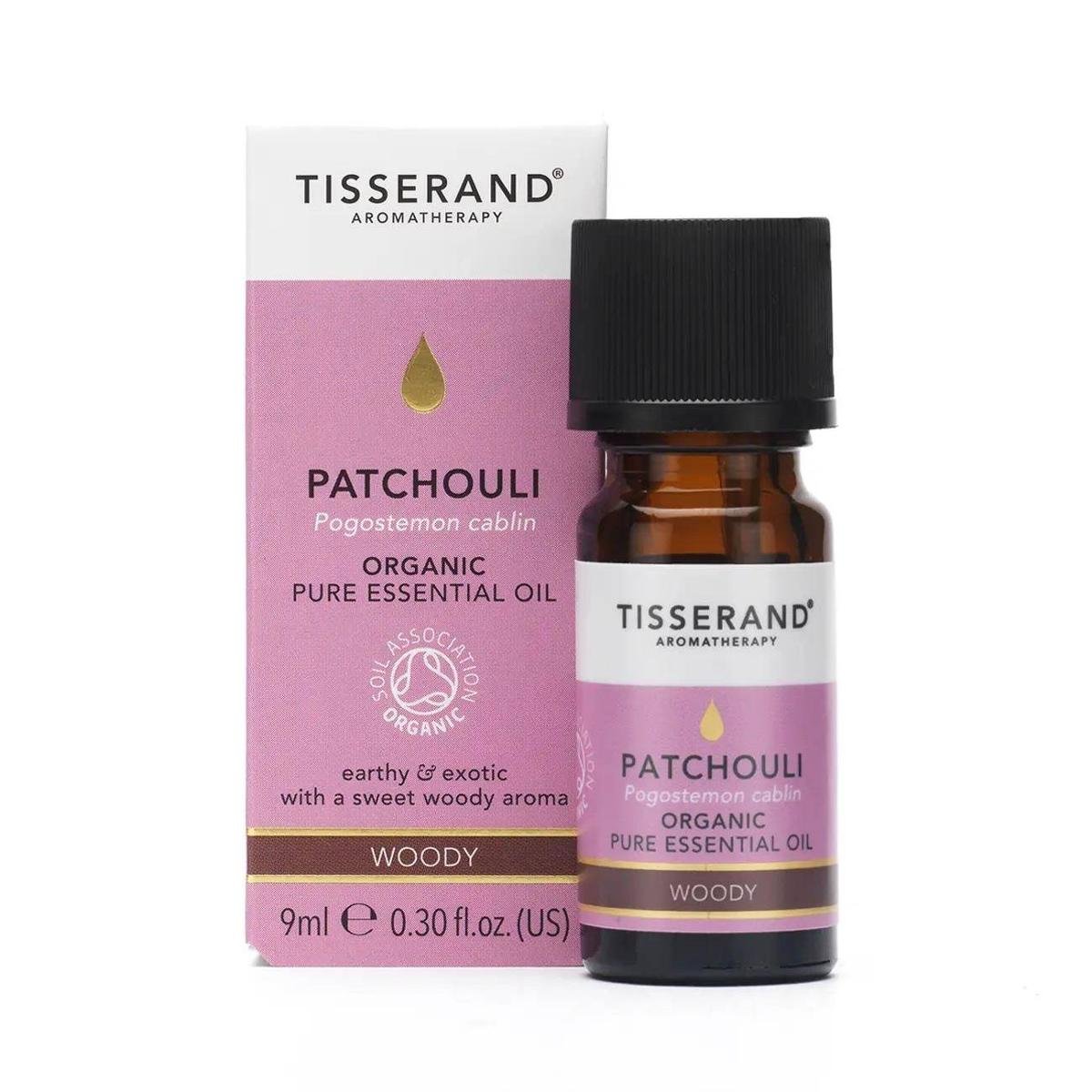 Tisserand Patchouli Organic - Olejek z Paczuli (9 ml)
