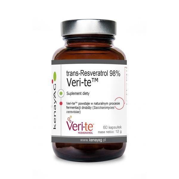 Kenay Trans-Resveratrol 98% Veri-teTM (60 kapsułek) E260-536BA