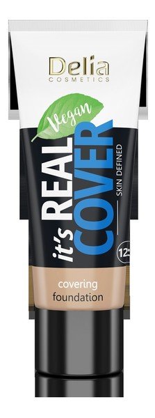 DELIA Real Cover 205 podkład caramel 30ml