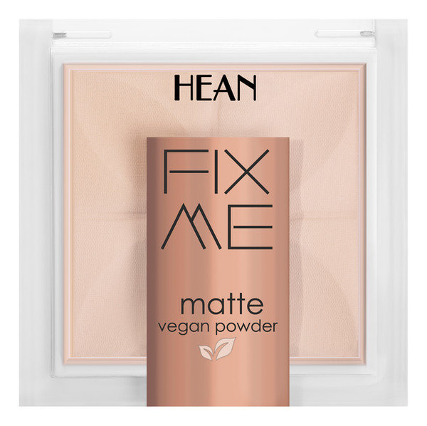 HEAN FIX ME - MATTE VEGAN POWDER - Super matujący puder o półtransparentnym wykończeniu - 8 g - 60 LIGHT