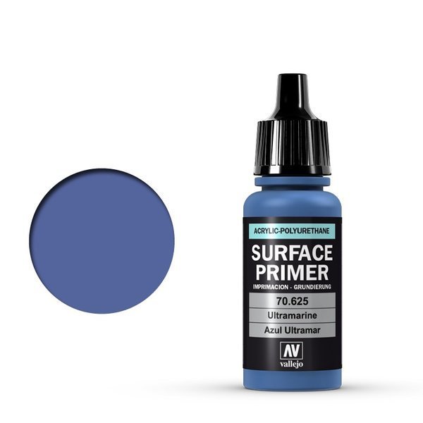 Vallejo, primer modelarsk Ultramarine, 17 ml