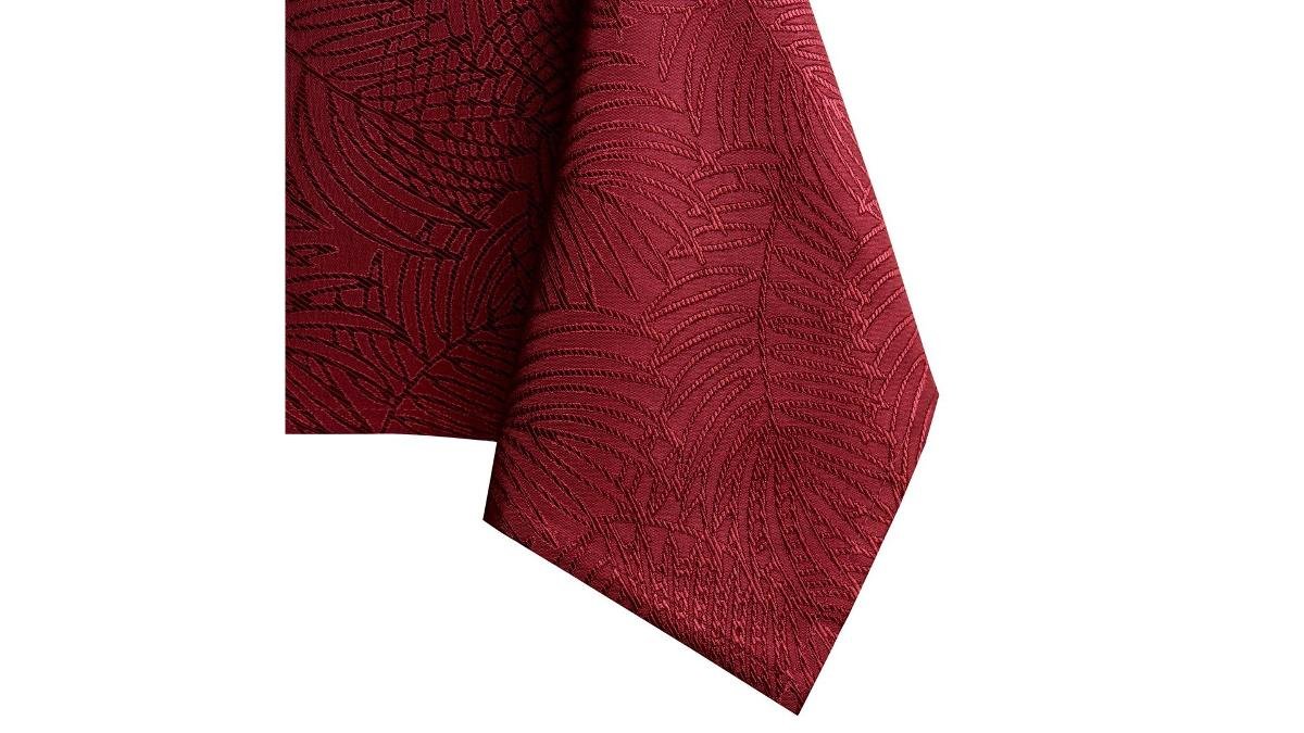 AmeliaHome AmeliaHome - Obrus plamoodporny Bordowy GAIA 120x240 cm