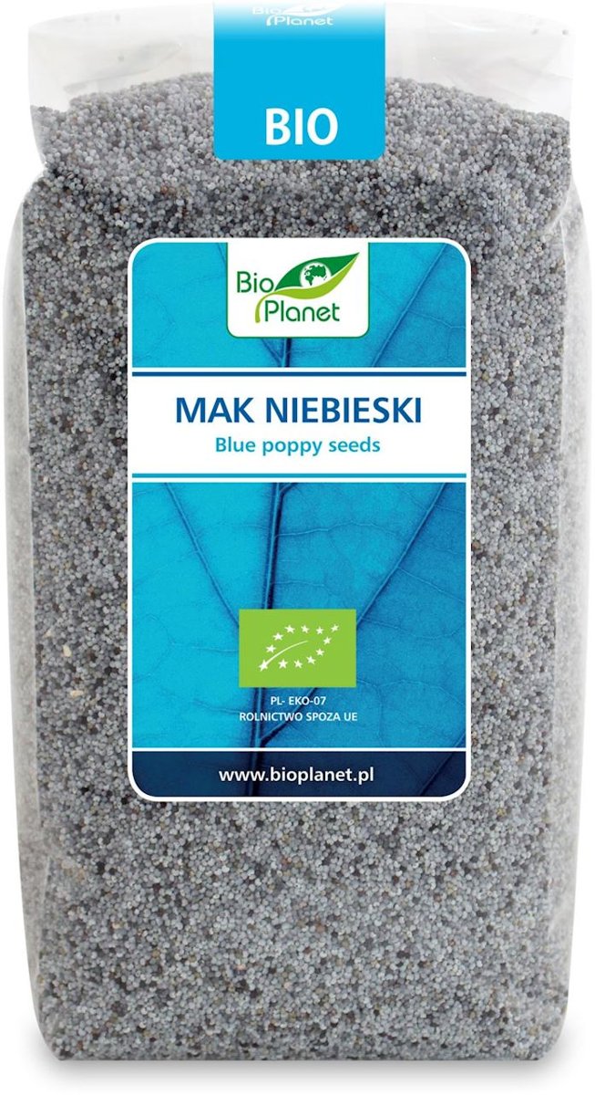 Bio Planet SERIA NIEBIESKA (ryże, kasze, ziarna) MAK NIEBIESKI BIO 400 g - BIO