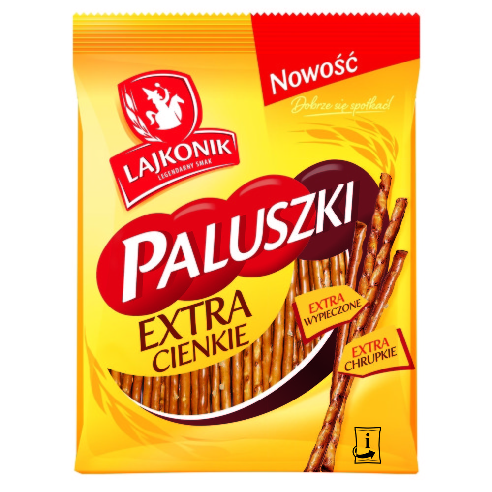 Lajkonik PALUSZKI EXTRA CIENKIE SÓL 180G zakupy dla domu i biura 51340198