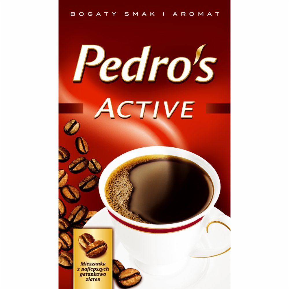Kawa PEDROS ACTIVE mielona 500g