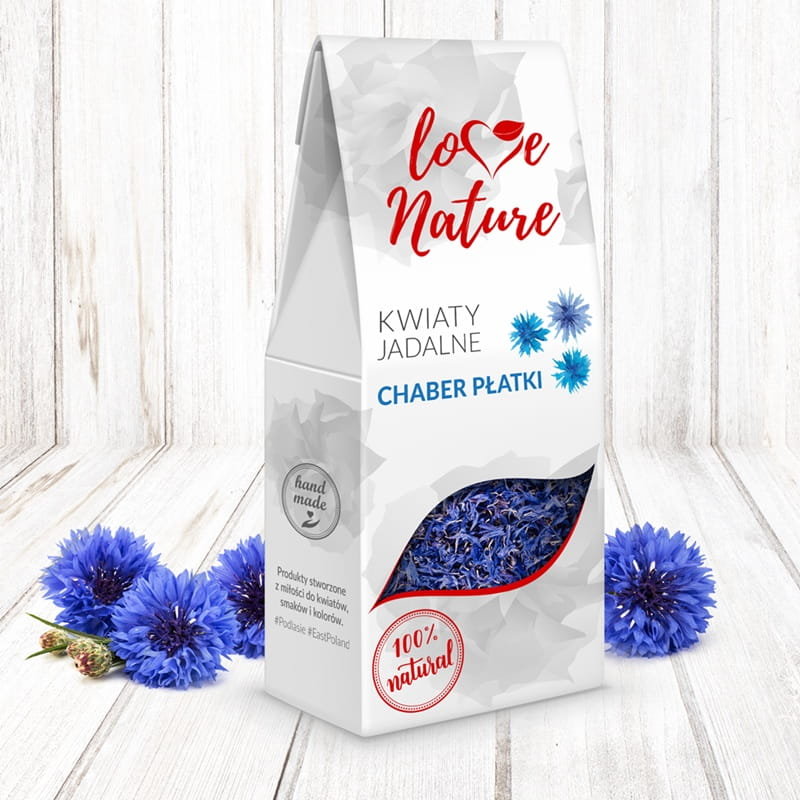 LOVE NATURE LOVE NATURE CHABER NIEBIESKI PŁATKI 10G