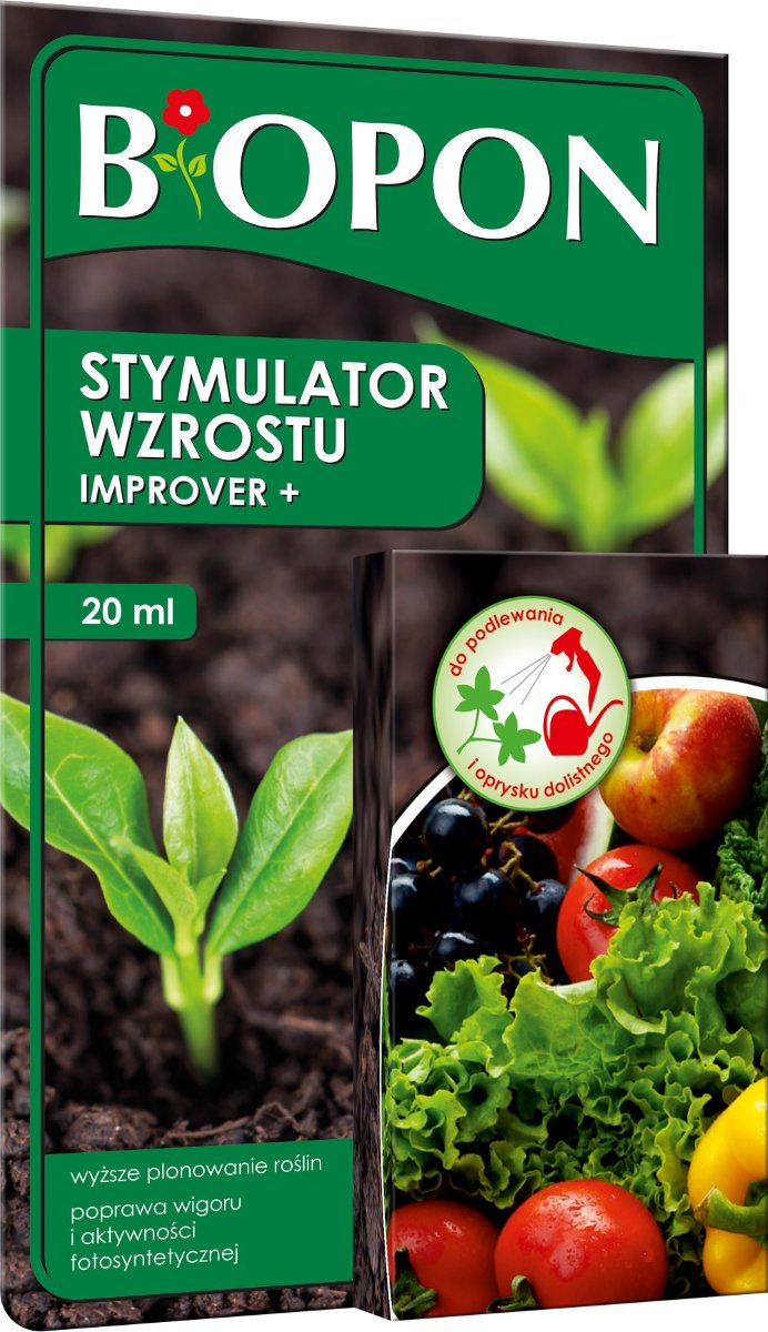 Bros Biopon stymulator wzrostu Improver+ 20ml
