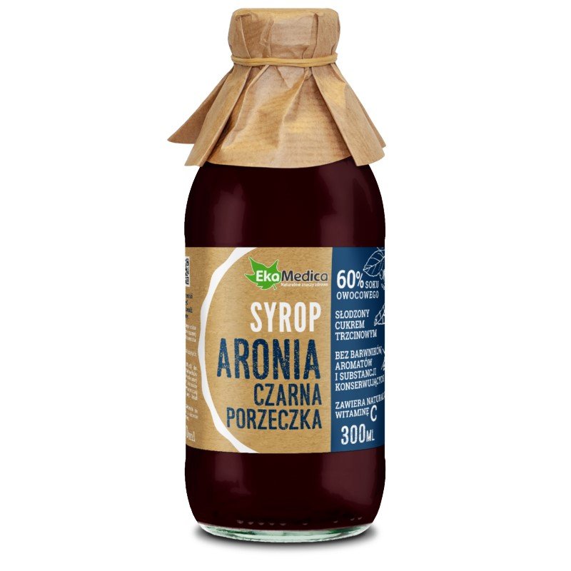 EkaMedica Syrop Aronia Czarny Bez 300Ml