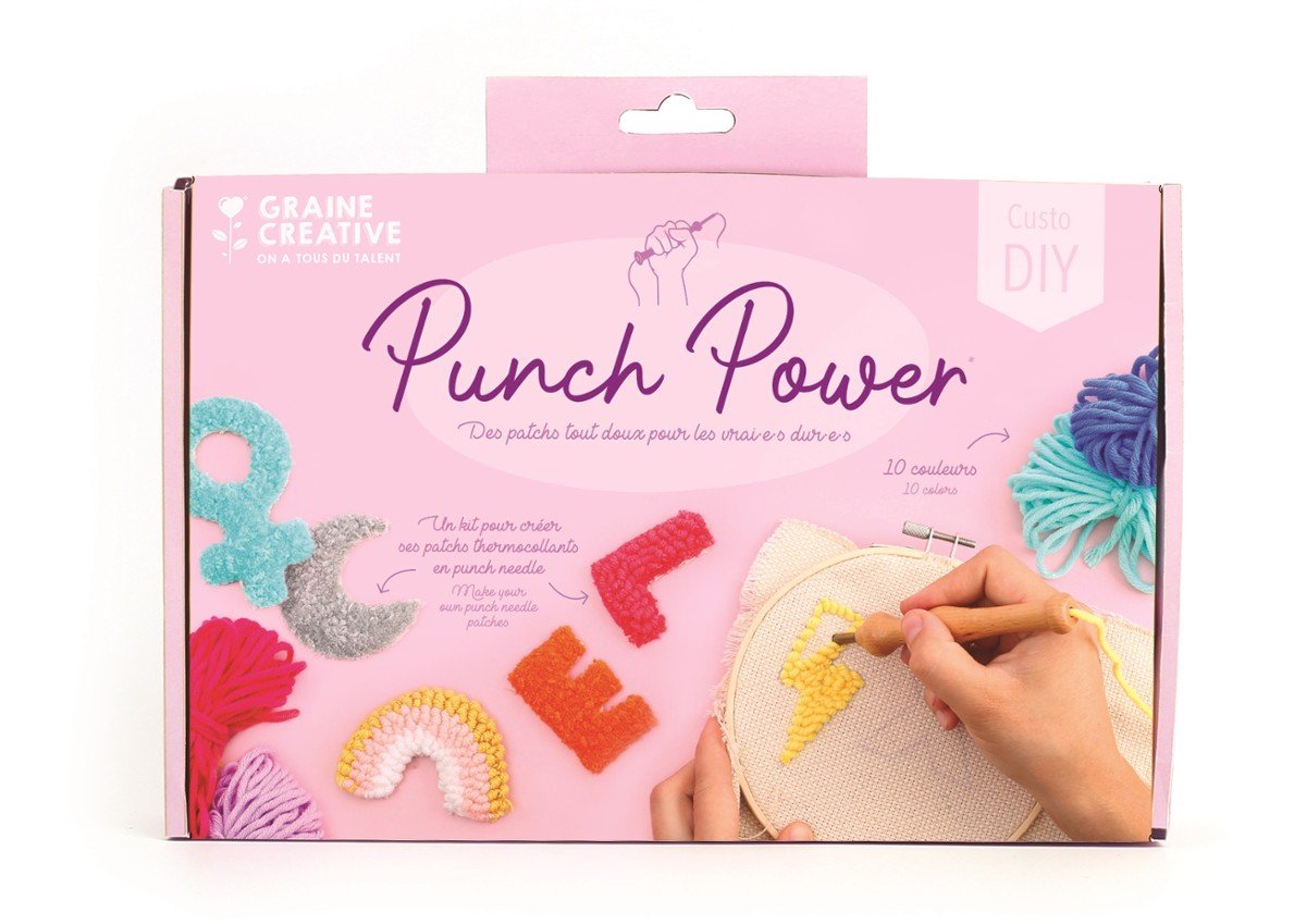 Graine Creative Graine Creative Zestaw Punch Needle Naprasowanki GC-420229