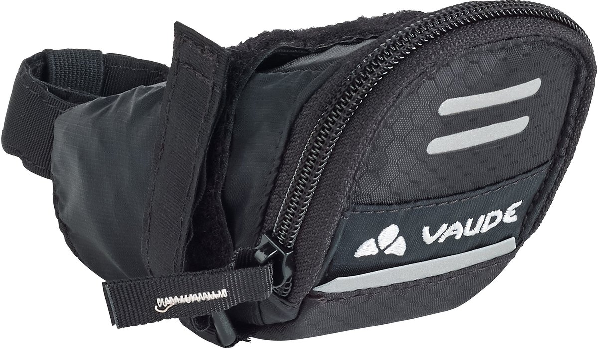 Vaude VAUDE unisex torba podsiodłowa Race Light, Black, 8 x 8 x 15 cm, 0,4 litrów, 11799 11799