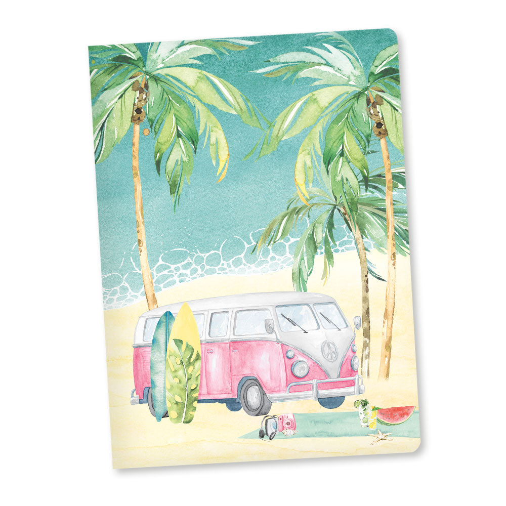 Art journal, Zeszyt, A5, Summer vibes