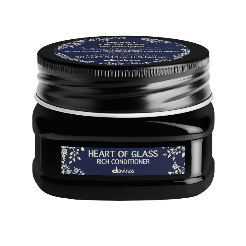 Davines Heart of Glass Rich Conditioner - Wzmacniająca odżywka 90 ml