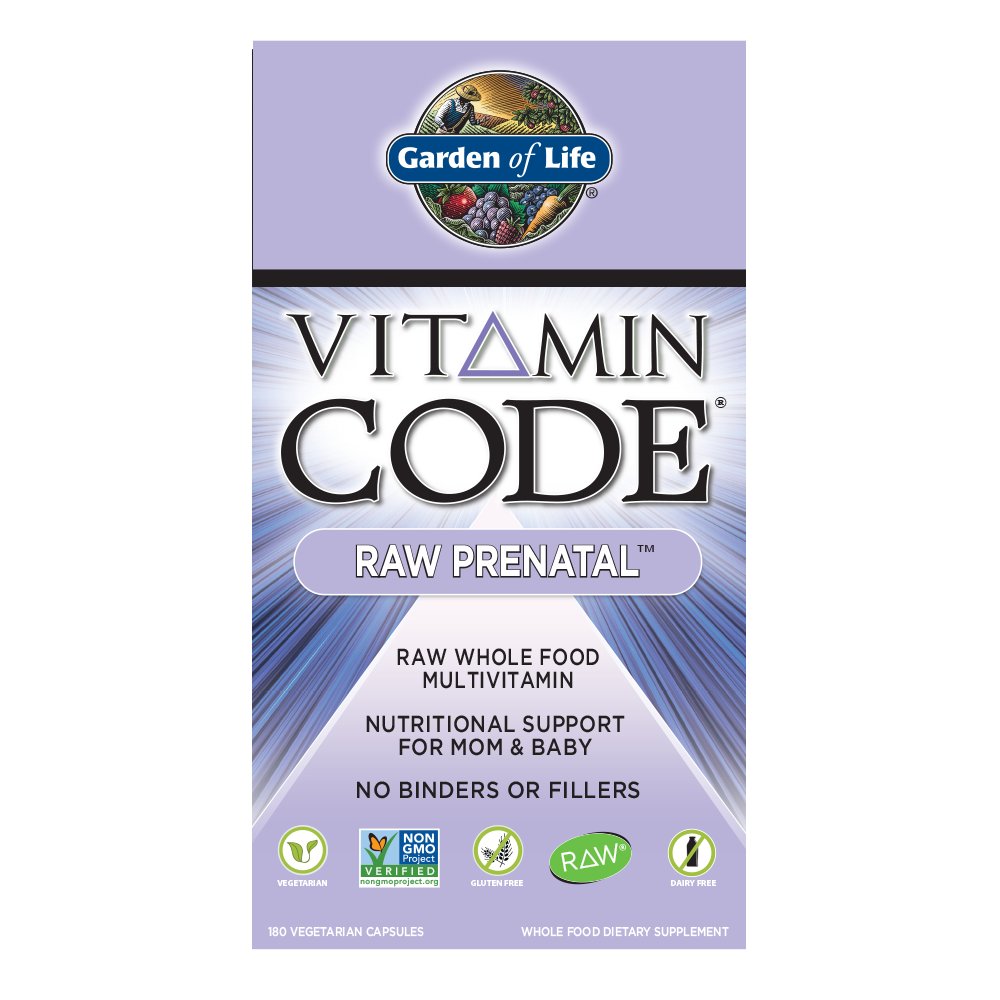 Garden of Life Vitamin Code RAW Prenatal (180 kaps.)