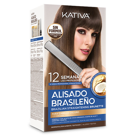 Kativa Brazilian Straightening Brunette zestaw