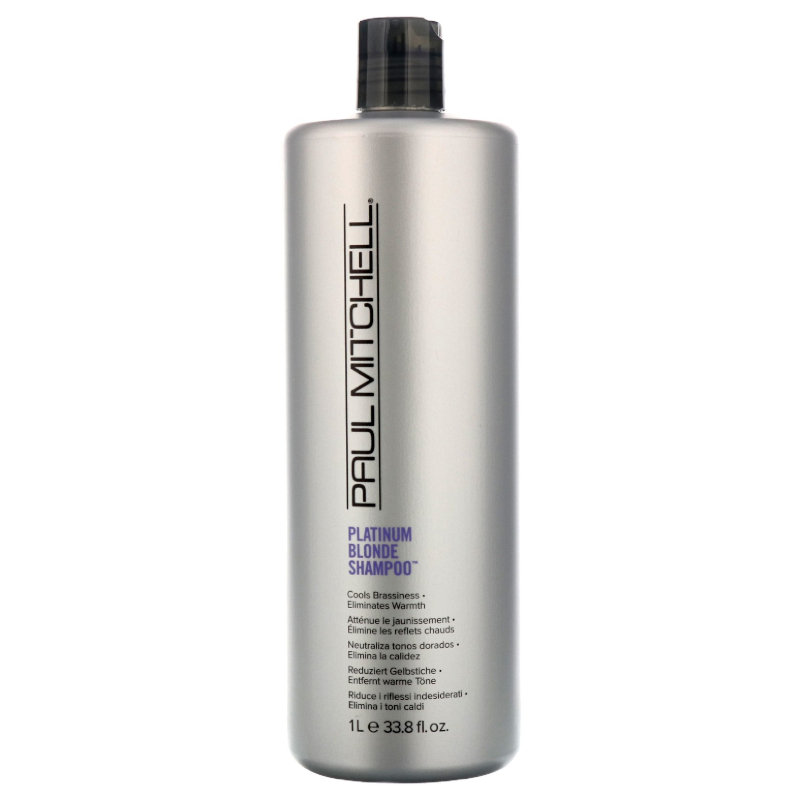 Paul Mitchell Platinum Blonde Shampoo szampon niwelujący żółty odcien włosów blond i siwych 1000ml